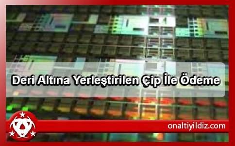 Çekler ödemeleri deri altına yerleştirilen çiple yapıyor Çekler ödemeleri deri altına yerleştirilen çiple yapıyor