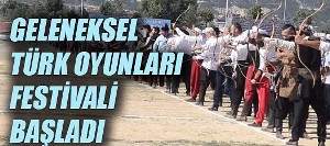 3. Geleneksel Türk Oyunları Festivali Başladı