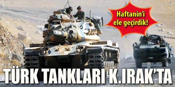 Türk Tankları Haftanin Kampında