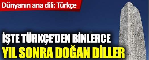 Dünyanın Ana Dili Türkçe