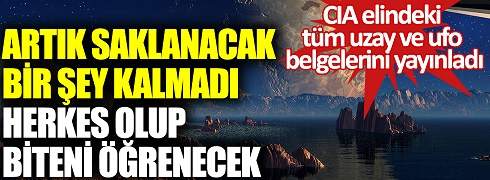 CIA UFO Belgelerini Açıkladı