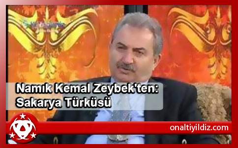 Namık Kemal Zeybek'ten: Sakarya Türküsü