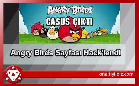 Angry Birds Sayfası Hack'lendi