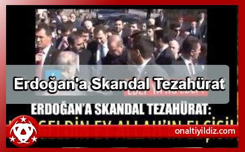 Erdoğan'a Skandal Tezahürat