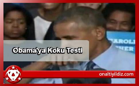 Obama'ya Koku Testi