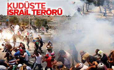 İsrail, Kudüs'te Müslümanlar'a Saldırdı