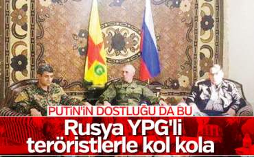 Rusya YPG Dostluğu!