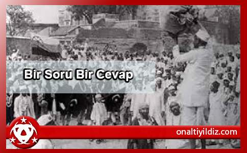 Bir Soru Bir Cevap