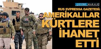Amerikalılar, Kürtlere İhanet Etti