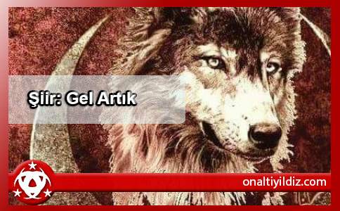 Şiir: Gel Artık