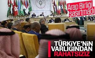 Arap Birliği: Türkiye'den Rahatsızız