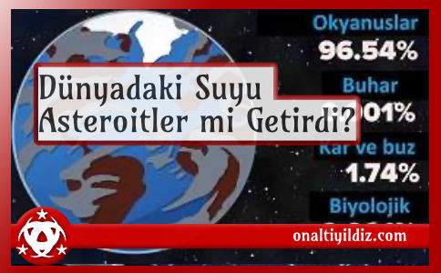  Dünyadaki Suyu Asteroitler mi Getirdi?