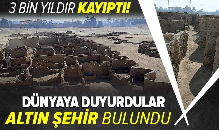 3 Bin Yıllık 'Kayıp Altın Şehir' Bulundu