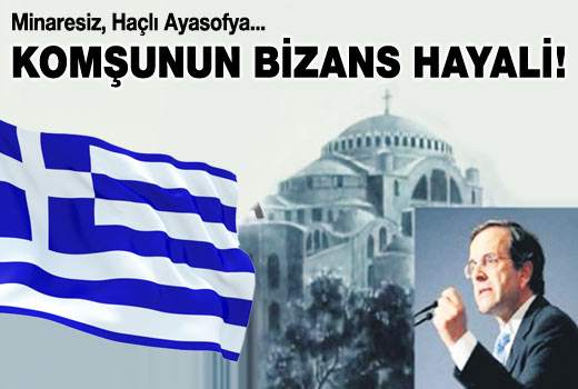 Yunanistan Siyasilerden Bizans Hayali