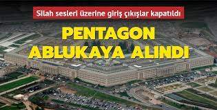 Pentagon Yakınında Silah Sesleri!