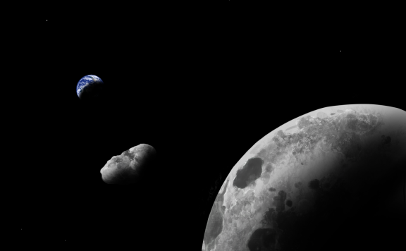 Dünya Yakınlarındaki asteroidin Ay'dan Koptuğu keşfedildi