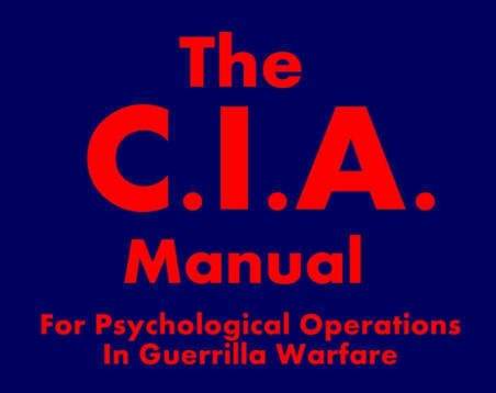 CIA Psikolojik Harp El Kitabı