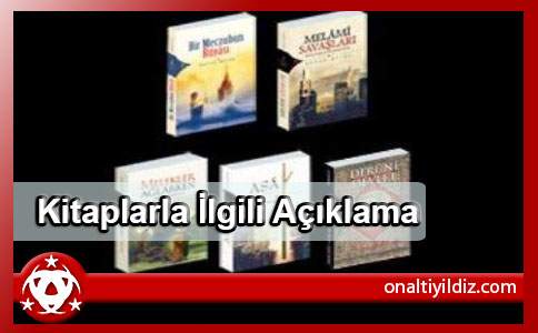 Kitaplarla İlgili Açıklama