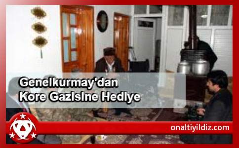 Genelkurmay'dan Kore Gazisine Hediye