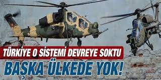 Helikopterlere Milli Kalkan