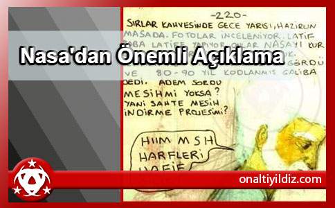 Nasa'dan Önemli Açıklama