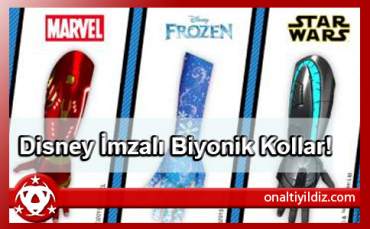 Disney İmzalı Biyonik Kollar!